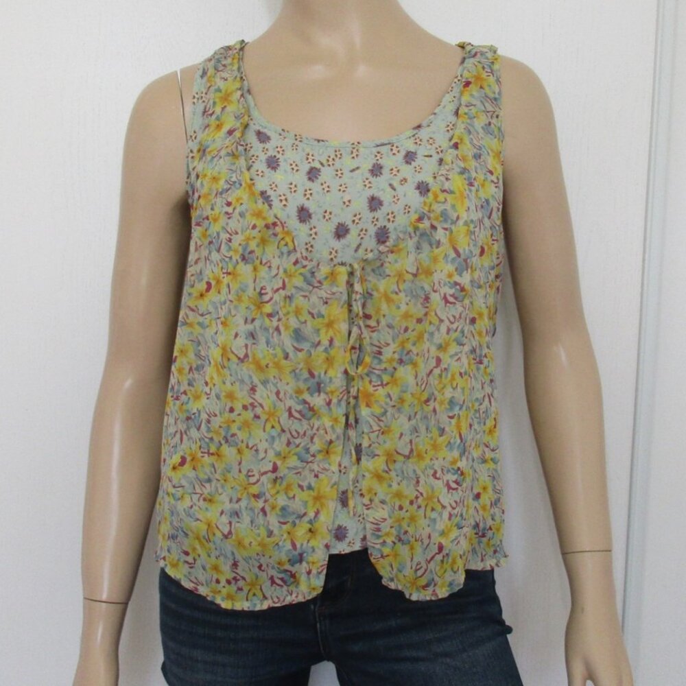 American Rag Tank Top Size Small Flower Print